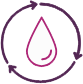 Fluid retention icon Fluid retention icon