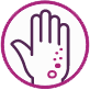 Skin reactions icon Skin reactions icon
