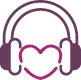 Music therapy icon Music therapy icon